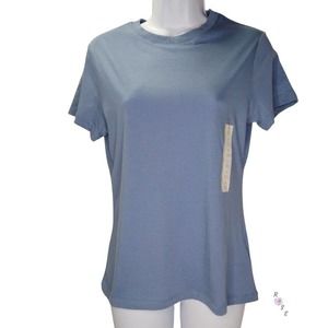 Cotton Crew Tee  NEW womens small
